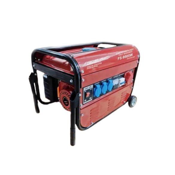 FISHER KRAFT Benzinmotoros Generátor FS-9505W