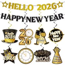 39 db-os 2026 Szilveszteri Dekor Szett FV5847145