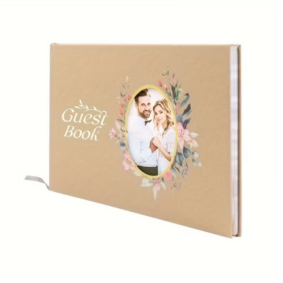 Esküvői Vendégkönyv Album bézs GK100344-B