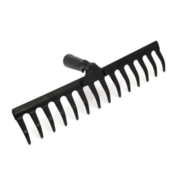 Professzionális fém gereblyefej – 16 fogú, szegecselt kivitel ADG.GM16X