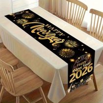   "Happy New Year 2026" Asztali Futó (180x35cm) GM7093428