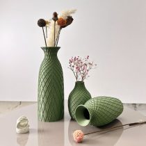 3 részes rombuszmintás dekor váza szett GP1906561-Z