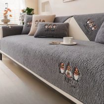   3 személyes kanapéhuzat – 90×180cm - Sötét Szürke GR321424SS3