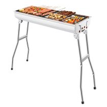 Összecsukható rozsdamentes acél faszenes grill GR9644486