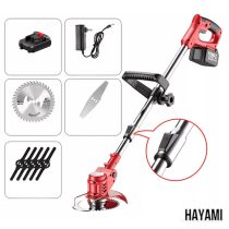 HAYAMI akkus fűkasza 48V 2 akkuval HA-1037