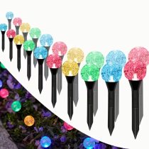   20 db napelemes kerti kristálylámpa led színes HC7427859-SZ