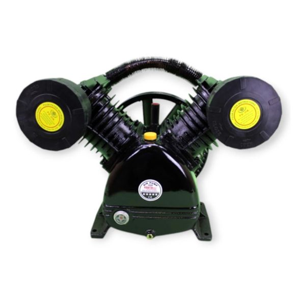 Hitman ikerhengeres olajos V kompresszor, ékszíj hajtású, 12BAR, HM-2090