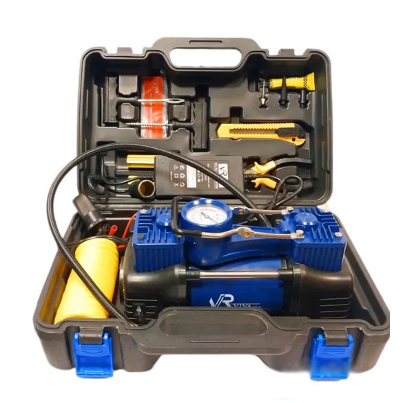 Hitman 12V Autó Kompresszor és kerékjavító szett HT-ACP-6824LR