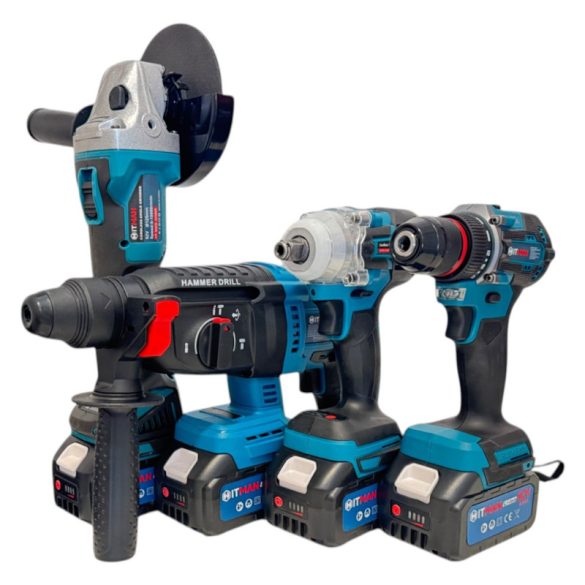 Hitman Akkumulátoros Szerszámgép Készlet 62V HT-BACD-2458KR