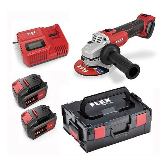 HITMAN akkus fordulatszabályzós sarokcsiszoló - 2 akku HT-M18-6808XC