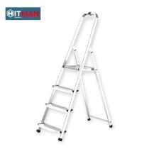   Hitman  Egyoldalas Aluminium Létra 78cm magas, 4 lépcsőfokos, 125 kg HT-NIL-6482
