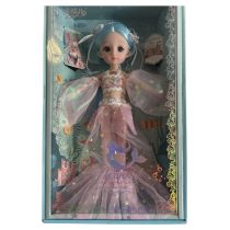 Sellő baba - hosszú rózsaszín ruha HX9919