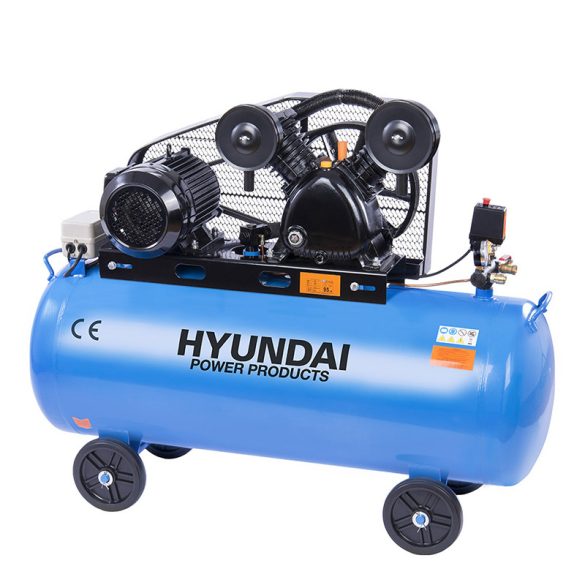Hyundai HYD-200L/V2 Olajos kompresszor, 380V/4000W, 10 bar HYD-200L/V2