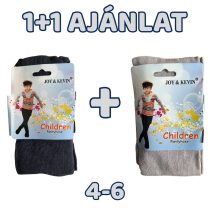 1+1 Gyerek harisnyanadrág 4-6 éves korig JK51-3