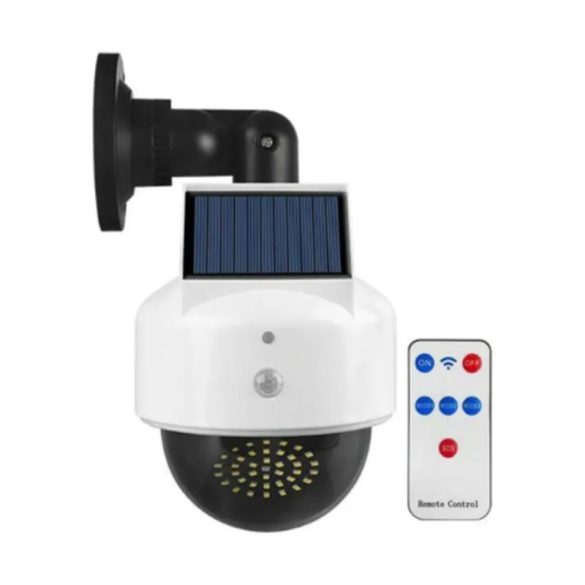 Napelemes Álkamera LED Lámpával és Távirányítóval JX-5118