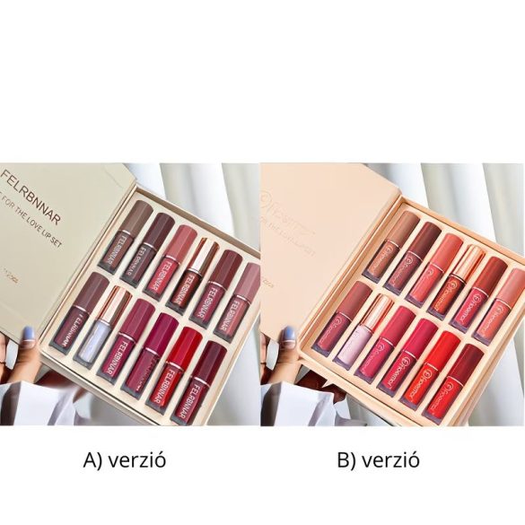 12 darabos bársonyos matt folyékony rúzs szett KB4496371