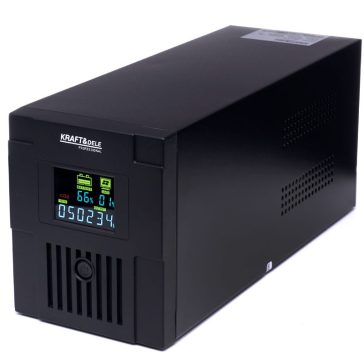 Kraft&Dele Szünetmentes tápegység UPS 1500VA LCD KD1929
