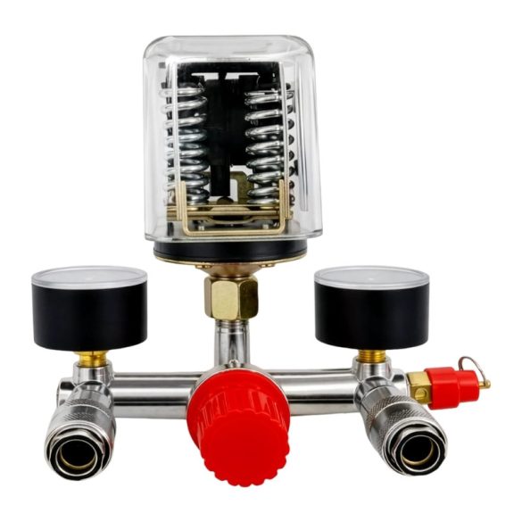 Kraft&Dele háromfázisú nyomáskapcsoló + elosztó KD2169