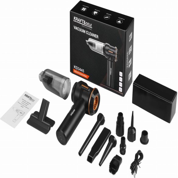 Kraft&Dele Akkus porszívó 100W 6000mAh KD3445
