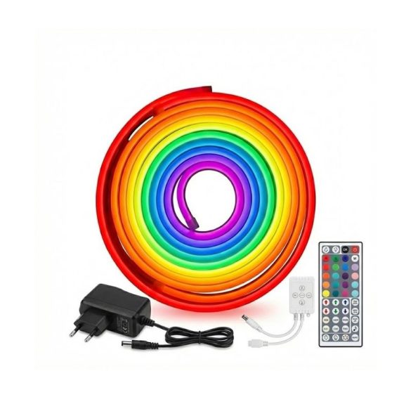 5 Méteres Intelligens RGB Neon LED Szalag KE-1330