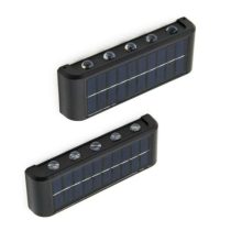 Napelemes fali lámpa kétoldali LED-el - 2 db KE23-329