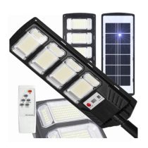 Napelemes LED utcai lámpa távirányítóval – KE23-673