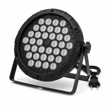 LED Flat PAR Light 36 LED-es RGB színpadi fény KE24-151