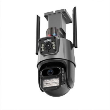   Titan 360° 8MP 4K WiFi PTZ Kültéri Biztonsági Kamera – iCSee KE24-276