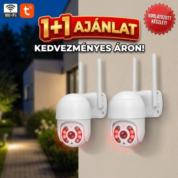WiFi Smart Kamera 1+1 AJÁNLAT KE24-338-2