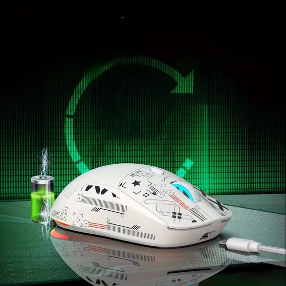 HXSJ vezeték nélküli egér fehér KH6625901