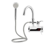   Elektromos azonnali vízmelegítős csaptelep zuhanyfejjel és tömlővel KL25-126