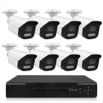   SMART VIDEO KIT – 8 Csatornás POE 4K Biztonsági Kamerarendszer KL25-344