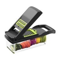 Zöldség szeletelő-aprító