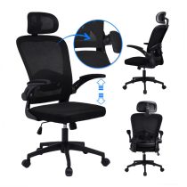 Mistral Black forgó mikrohálóS irodai szék fekete KO28CZ