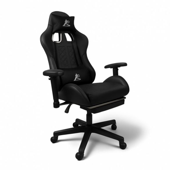 EvoChair gamer szék masszázzsal és állítható kartámaszokkal - Fekete KO45CZ