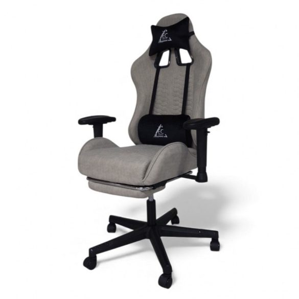 EvoChair gamer szék masszázzsal és állítható kartámaszokkal - Szürke KO45SZ-MAT
