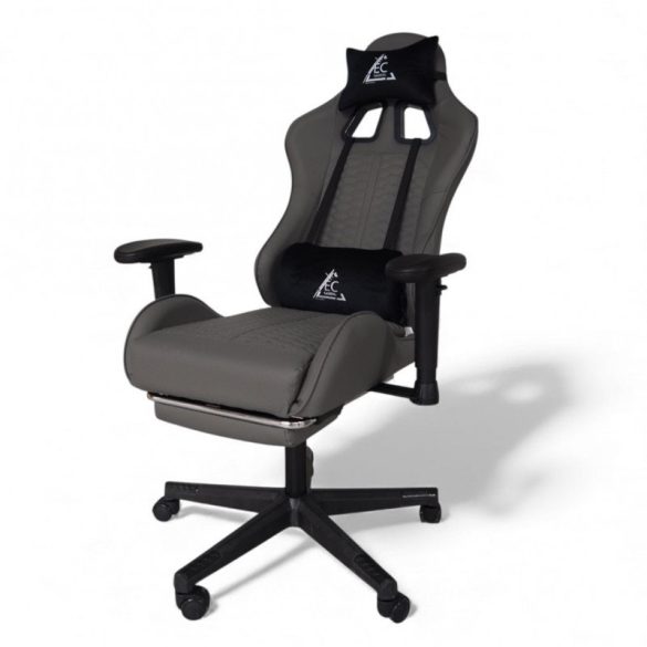 EvoChair gamer szék masszázzsal és állítható kartámaszokkal - Sötétszürke KO45SZ