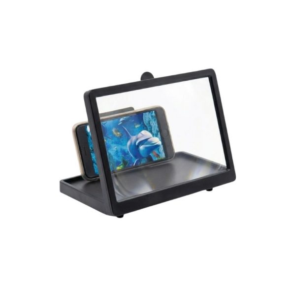 12"-os 3D Képernyő Nagyító Állvány Mobiltelefonhoz KPN30