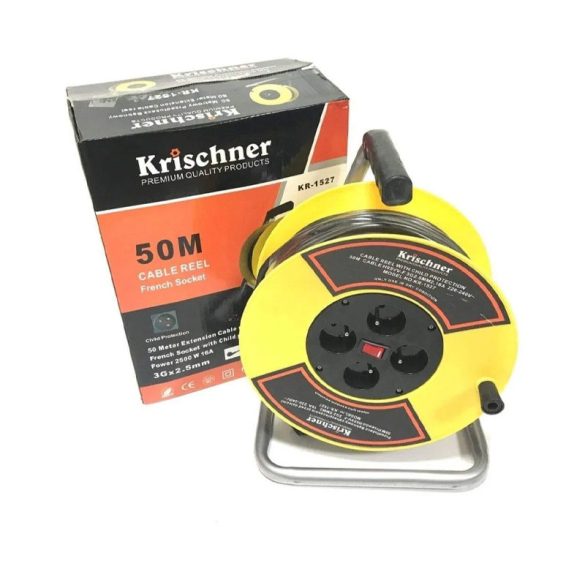 Krischner 50m kábeldob KR-1527