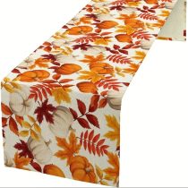 Őszi tök mintás asztali futó M KT1317070-m