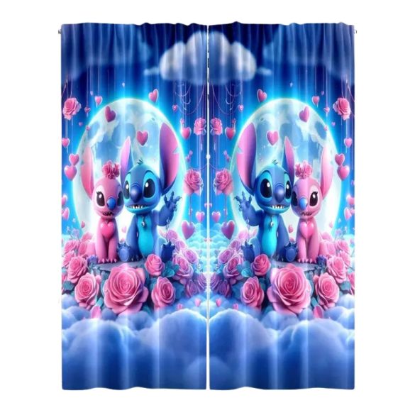 Disney Stitch Sötétítő Függöny 130 x 210 cm – 2db  KT1794989-3