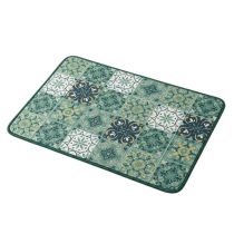   Nedvszívó Kávéfőző Alátét és Edényszárító Szőnyeg 30x40cm – Zöld Vintage KT7914491-2