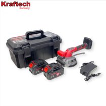   KrafTech Akkumulátoros Csempe Vibrátor, 125mm Tárcsa 42V 2 akkuvalKT/TIL-48xPro