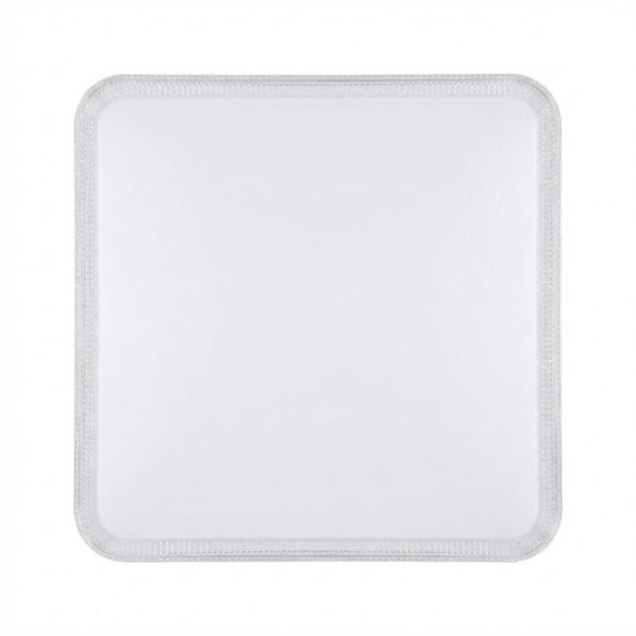 Modern Négyzetes LED Mennyezeti Lámpa - Kristály Hatású Kerettel LEDL-03