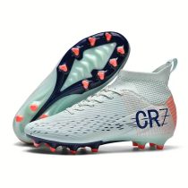   CR7 Professzionális Focicipő –  Csúszásgátló AG Tüskékkel FEHÉR LG1072531