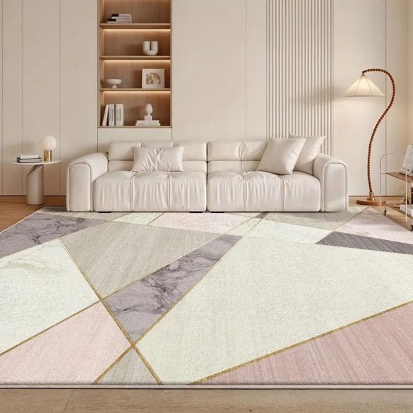 Pasztell geometria bársonyszőnyeg – 200x300 cm LP919422-5