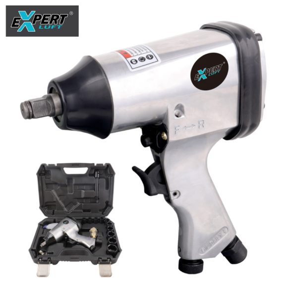 Légkulcs készlet kofferben 1/2", 17db-os LXT12