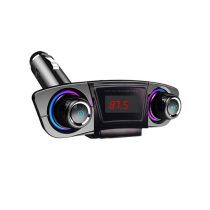 Autós FM transzmitter és kihangosító LED kijelzővel M20