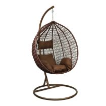   MARO Függőfotel – Acélvázas, Párnázott, barna MAROPERNEMARO