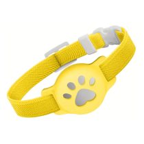 Macska AirTag állítható nyakpánt - Sárga MC1341810-2